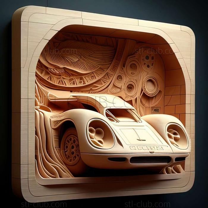 3D модель Porsche 917 (STL)